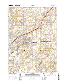 2016 Map of Sun Prairie, 2016 Print