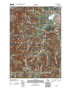 2010 Map of Tomah, 2010 Print