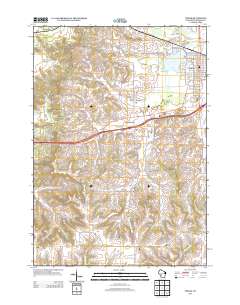 2013 Map of Tomah, 2013 Print