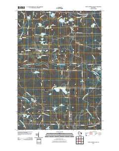 2010 Map of Town Corner Lake, 2010 Print