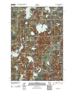 2010 Map of Trade Lake, 2010 Print