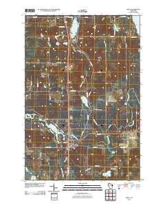 2010 Map of Trego, 2010 Print