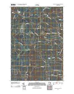 2010 Map of Twelvefoot Falls, 2010 Print