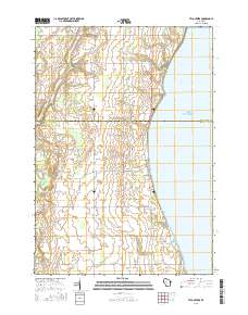 2015 Map of Two Creeks, 2015 Print