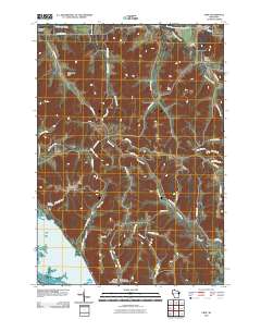 2010 Map of Urne, 2010 Print