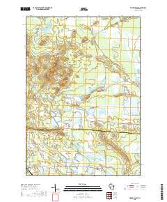 USGS 1:24,000: Warrens East, Wisconsin - $14.00 : Charts and Maps, ONC 