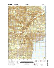 2015 Map of Washburn, 2015 Print