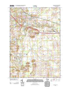 2013 Map of Waupaca, 2013 Print