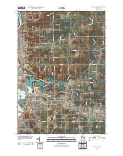 2010 Map of Wausau East, 2010 Print