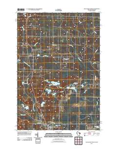 2011 Map of Wausaukee North, 2011 Print