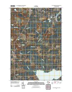 2011 Map of Wausaukee South, 2011 Print