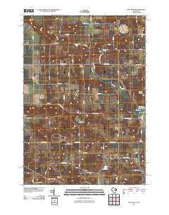 2010 Map of Wautoma NE, 2010 Print