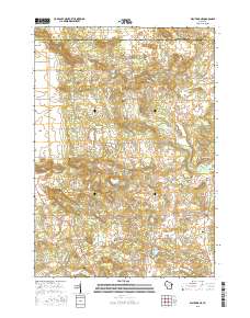 2015 Map of Wautoma NE, 2015 Print