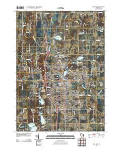 2010 Map of West Bend, 2010 Print