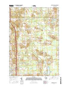 2016 Map of Westfield East, 2016 Print