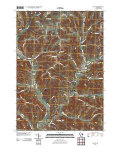 2010 Map of Wilton, 2010 Print