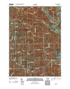 2010 Map of Wiota, 2010 Print