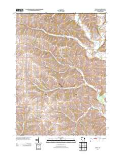 2013 Map of Wiota, 2013 Print