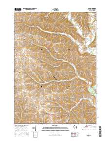 2016 Map of Wiota, 2016 Print
