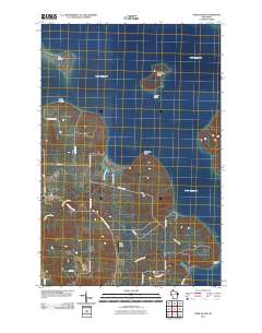 2010 Map of York Island, 2010 Print