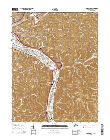 2014 Map of Charleston East, 2014 Print