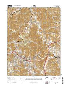 2014 Map of Clarksburg, 2014 Print