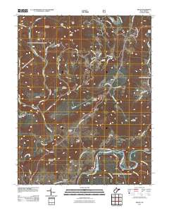 2011 Map of Droop, 2011 Print