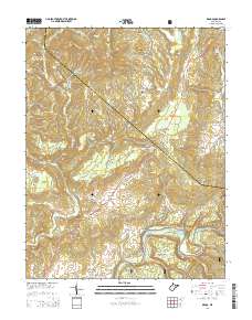 2014 Map of Droop, 2014 Print