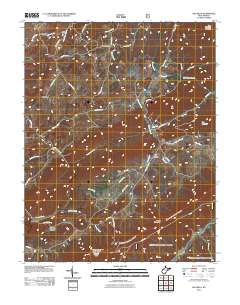 2011 Map of Gap Mills, 2011 Print