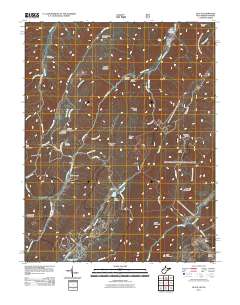 2011 Map of Glace, 2011 Print
