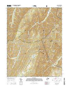 2014 Map of Glace, 2014 Print