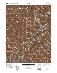 2010 Map of Kermit, 2010 Print