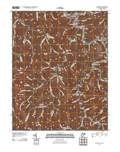 2011 Map of Matewan, 2011 Print