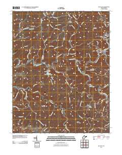 2011 Map of Mullens, 2011 Print