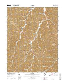 2014 Map of Peniel, 2014 Print