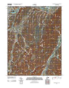 2011 Map of Petersburg East, 2011 Print