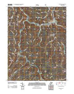 2011 Map of Richwood, 2011 Print