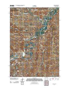 2011 Map of Acme, 2011 Print