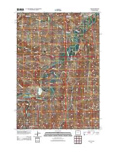 2012 Map of Acme, 2012 Print