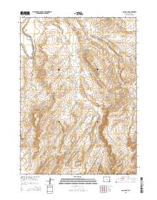 2015 Map of Alcova SE, 2015 Print
