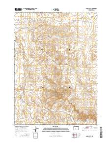 2015 Map of Alkali Butte, 2015 Print