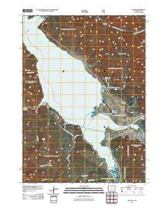 2011 Map of Alpine, 2011 Print
