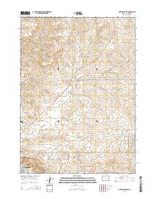 2015 Map of Antelope Creek, 2015 Print