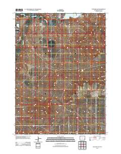 2012 Map of Antelope Gap, 2012 Print
