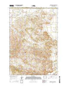 2015 Map of Antelope Gulch, 2015 Print
