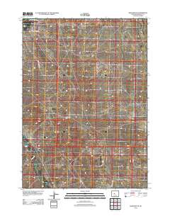 2012 Map of Arapahoe NE, 2012 Print