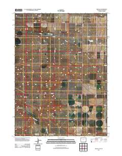 2012 Map of Arcola, 2012 Print