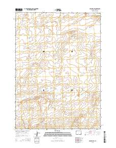 2015 Map of Arminto SW, 2015 Print