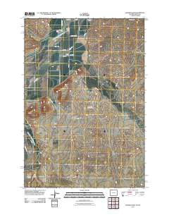 2011 Map of Badger Basin, 2011 Print