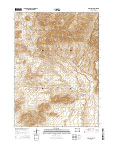 2015 Map of Barlow Gap, 2015 Print